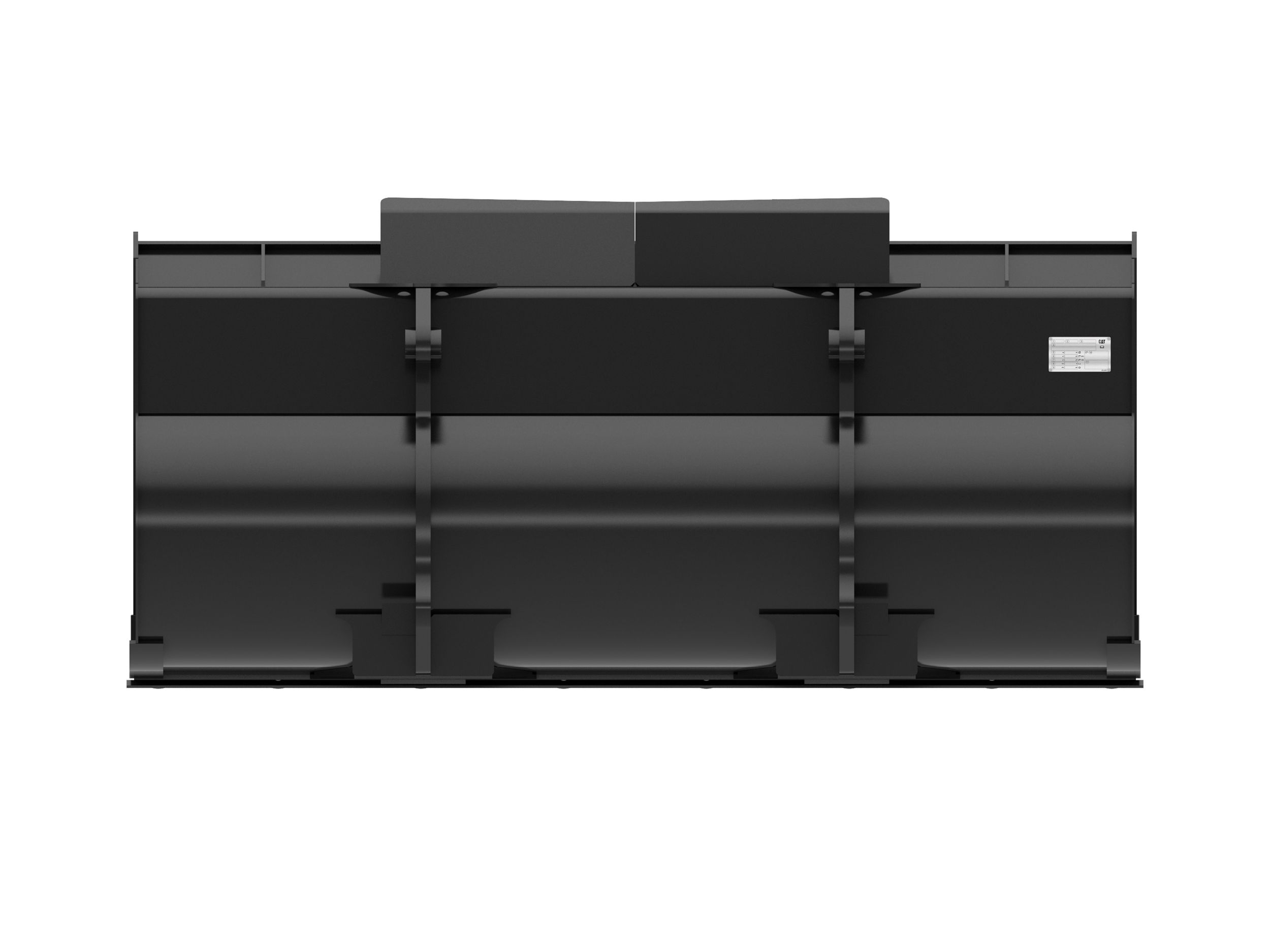 1.7 m3 (2.2 yd3), ISO Coupler, Bolt-On Cutting Edge - Image 5