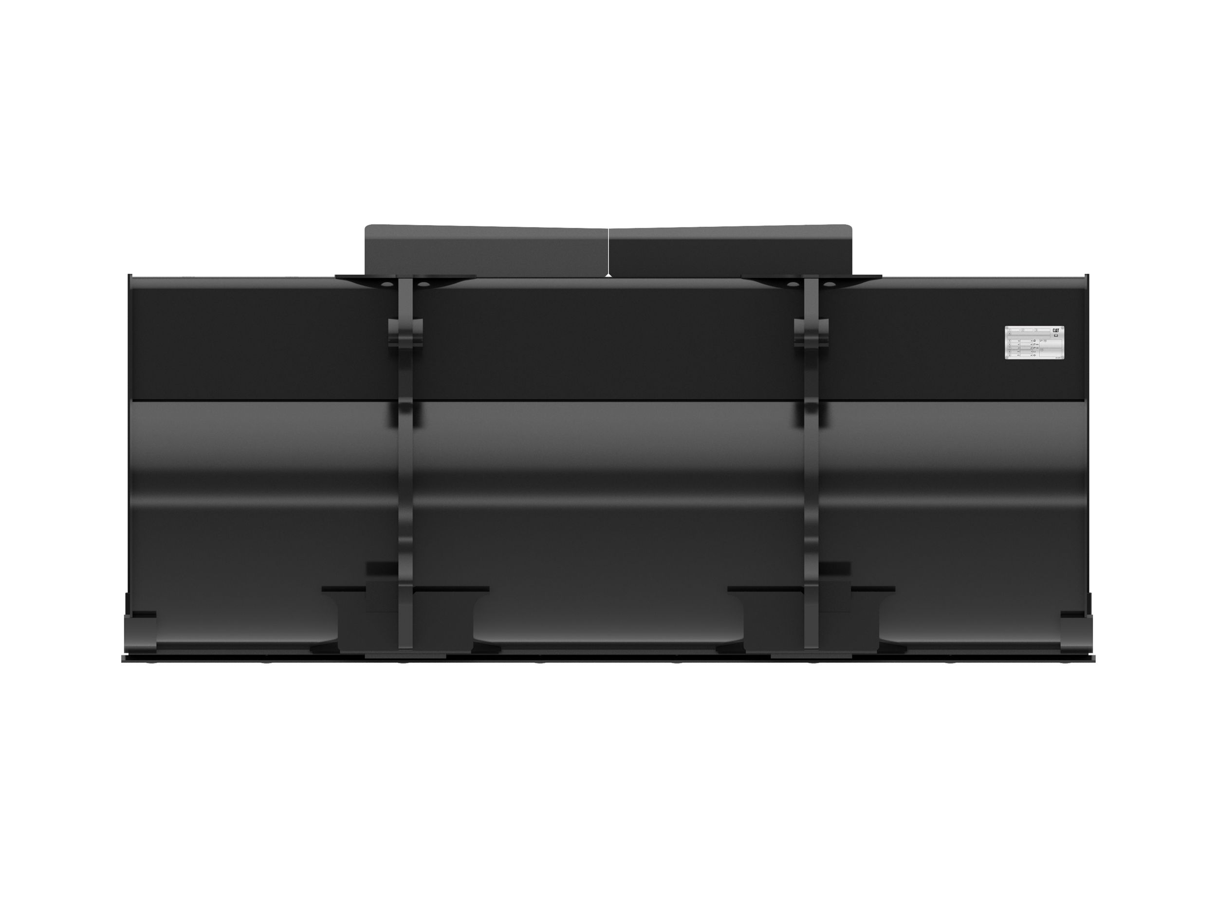 1.3 m3 (1.7 yd3), ISO Coupler, Bolt-On Cutting Edge - Image 5