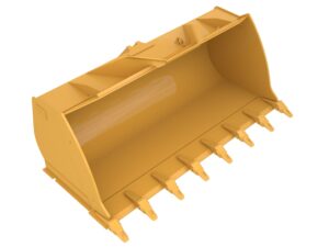 GC Flat Floor PS, 3.1m³ (4yd³), Pin On