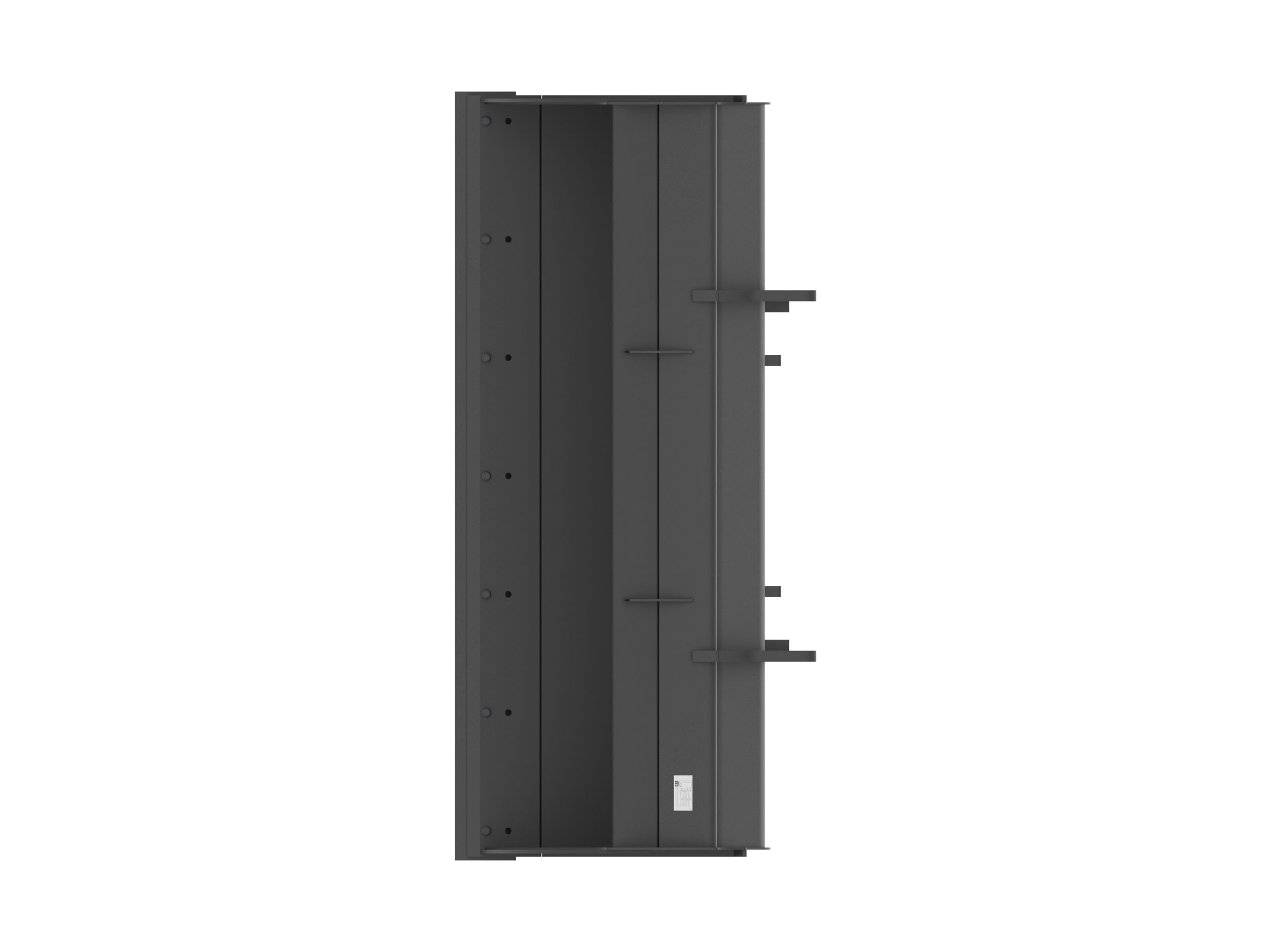 1.2 m3 (1.4 yd3), ISO Coupler, Bolt-On Cutting Edge - Image 3
