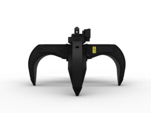 GSH420 4-Tine, 600-Liter Orange Peel Grapple