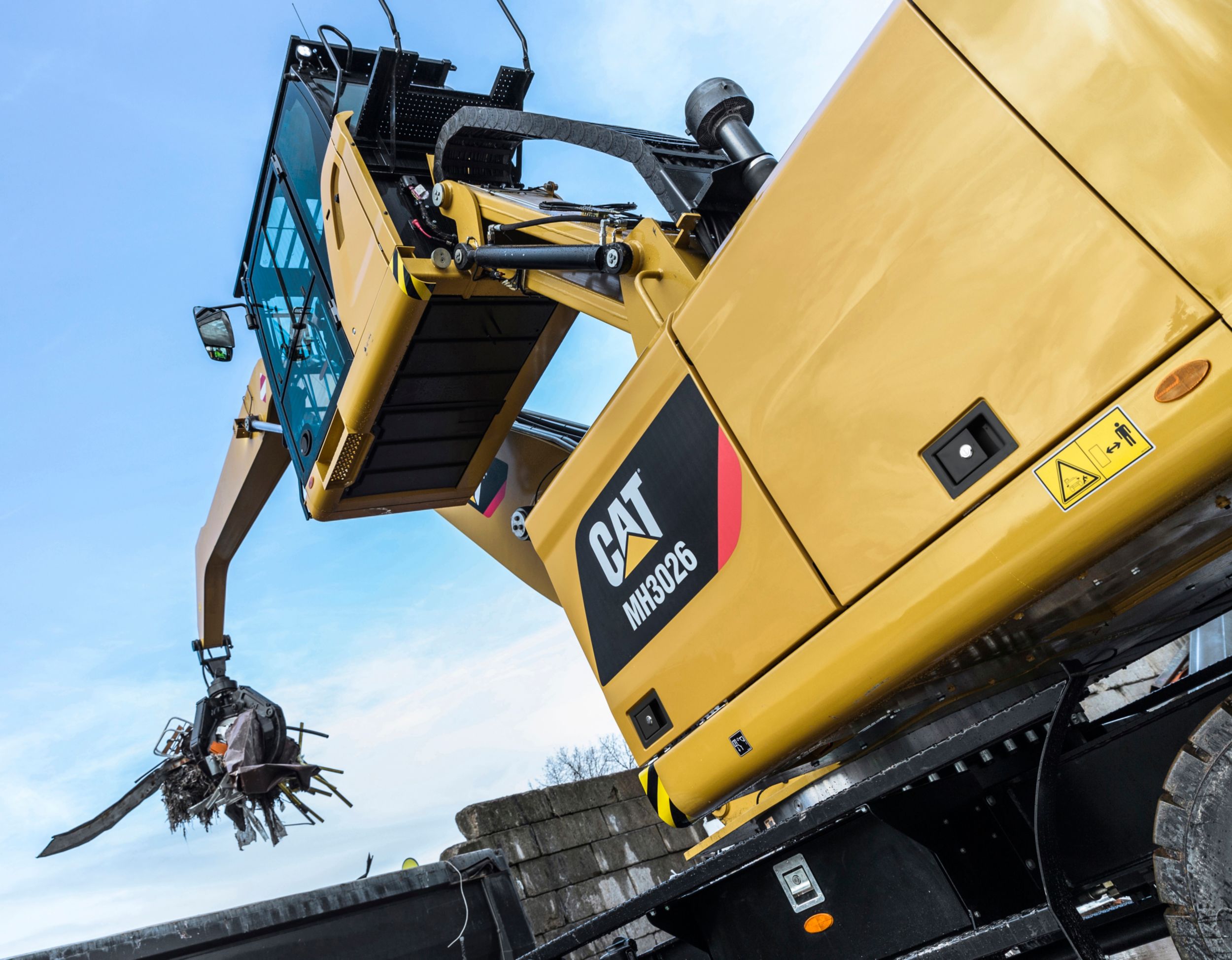 GSH525 5-Tine, 1150-Liter Orange Peel Grapple - Image 4