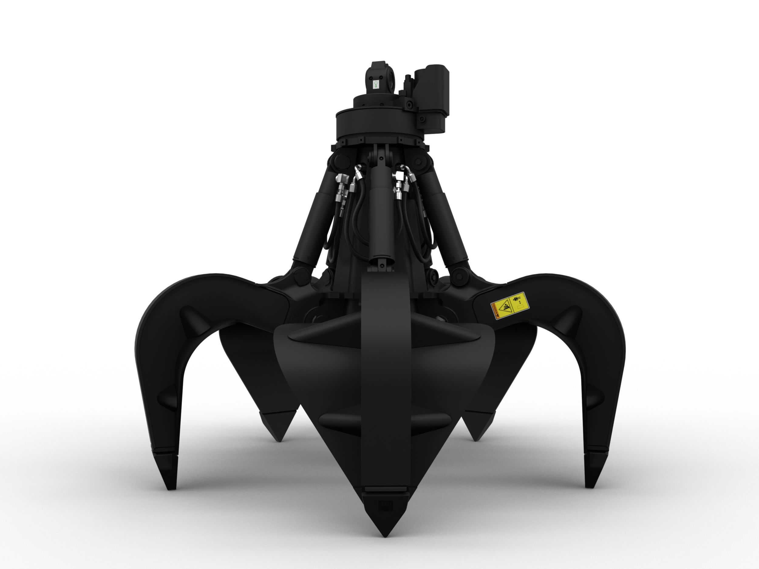 GSV520 5-Tine, 600-Liter Orange Peel Grapple - Image 2