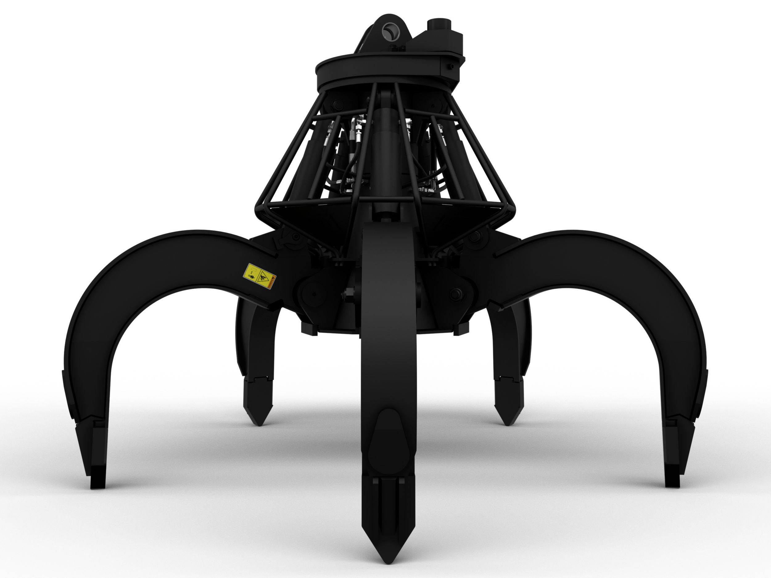 GSM50 5-Tine, 2000-Liter Orange Peel Grapple - Image 3