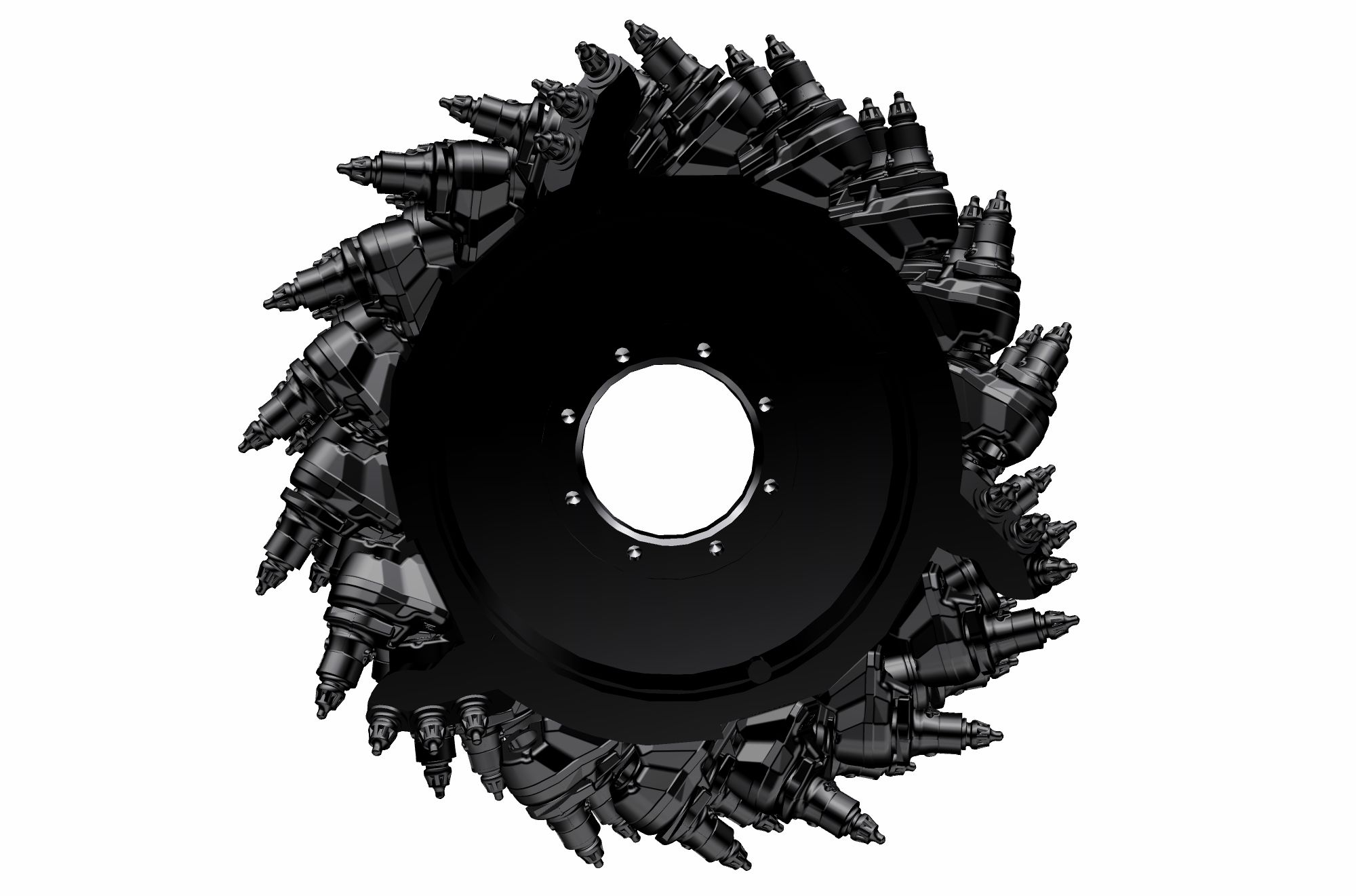 System K 1.2 m Milling Drum (8 mm spacing) - Image 3