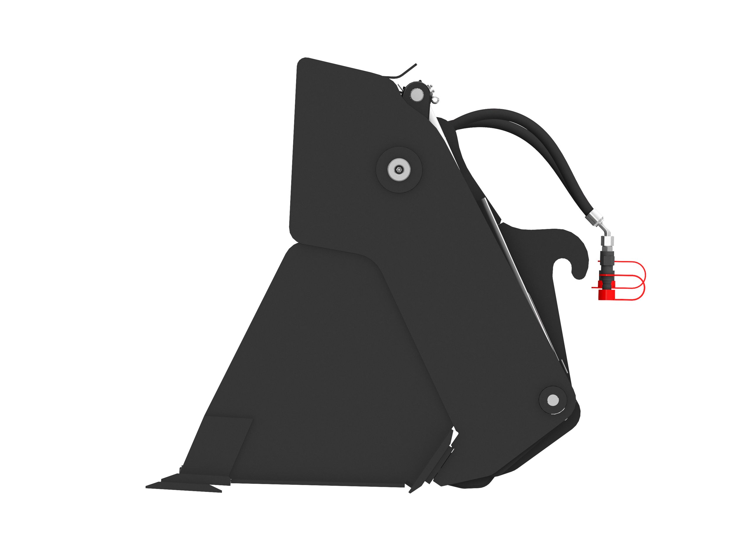 0.9 m3 (1.2 yd3), ISO Coupler, Bolt-On Cutting Edge - Image 4