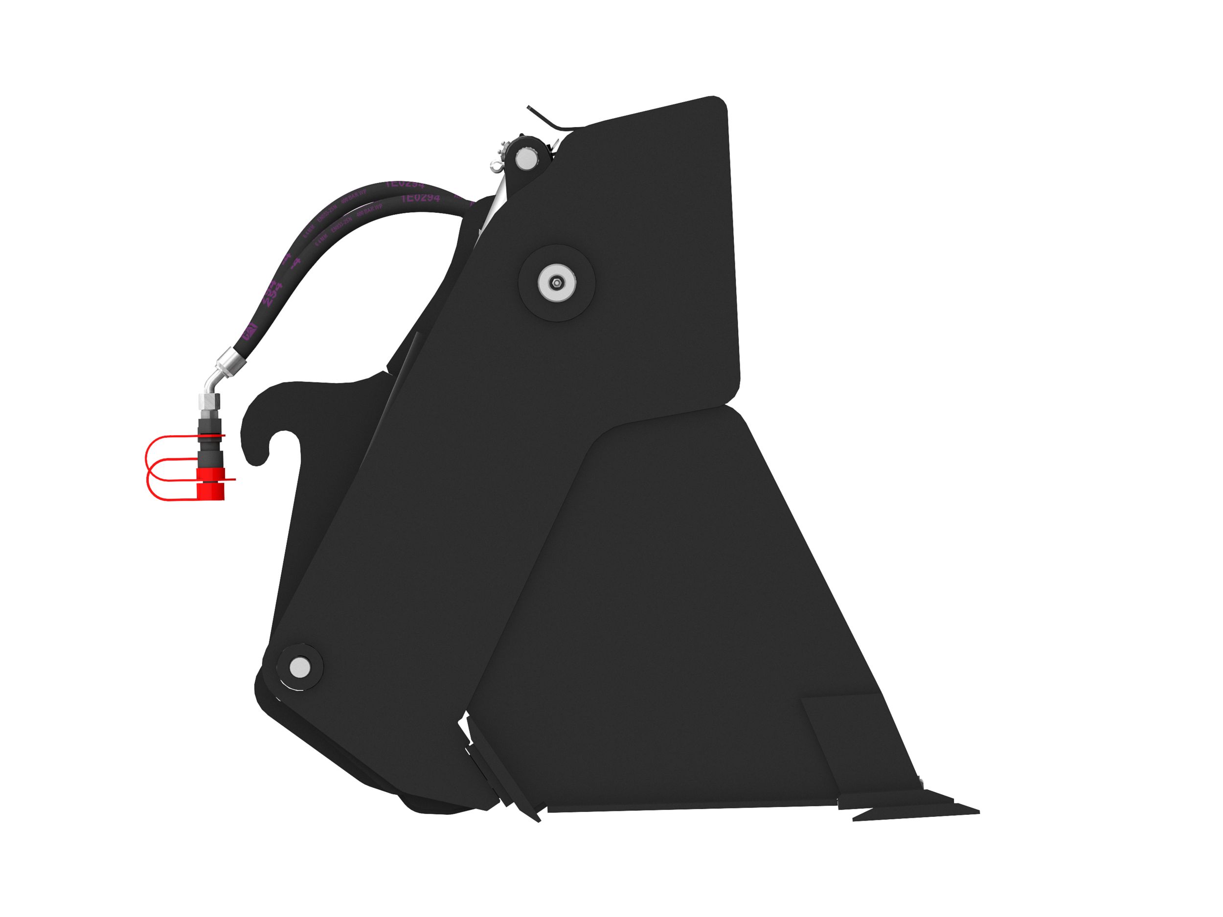 0.9 m3 (1.2 yd3), ISO Coupler, Bolt-On Cutting Edge - Image 7