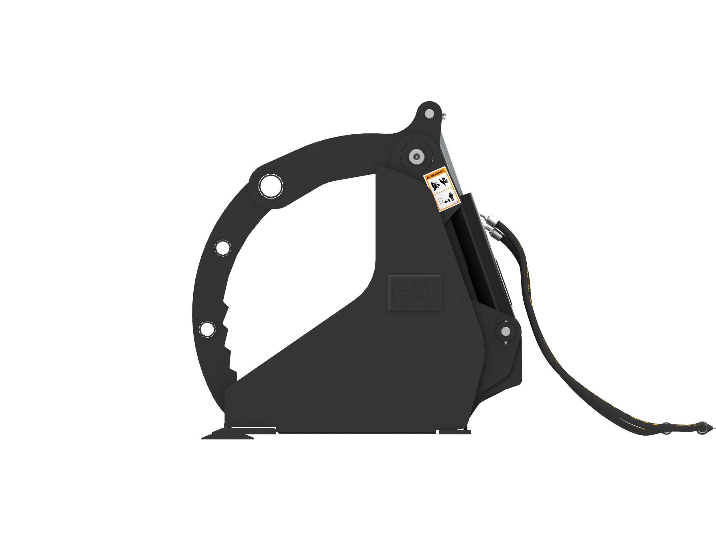 2080 mm (82 in), Skid Steer Coupler, Bolt-On Cutting Edge - Image 4
